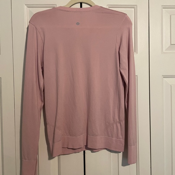 LULULEMON Swiftly Relaxed-Fit Long Sleeve Shirt in Pink Peony SZ 4 - Picture 5 of 7